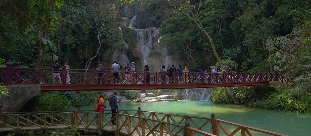 Turquoise Waters and Tropical Trails: The Definitive Kuang Si Waterfall E-Bike Tour Guide